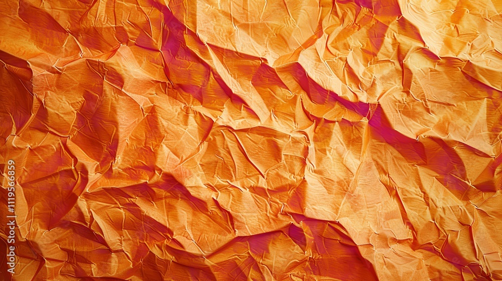 Closeup of the texture of old bright orange paper background Closeup of the texture of old bright orange paper background