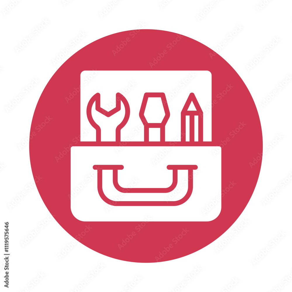 Tool Bag Vector Gylph Icon. Eps 10 File Tool Bag Vector Gylph Icon. Eps 10 File