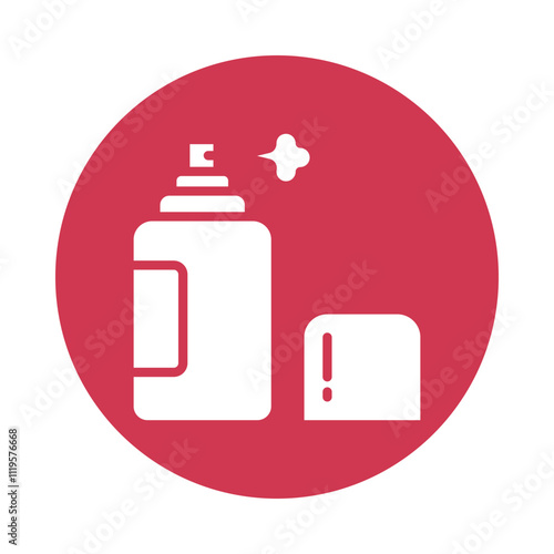Hairpins  Vector Gylph Icon. Eps 10 File 