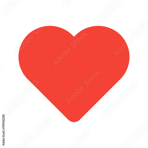 heart flat icon