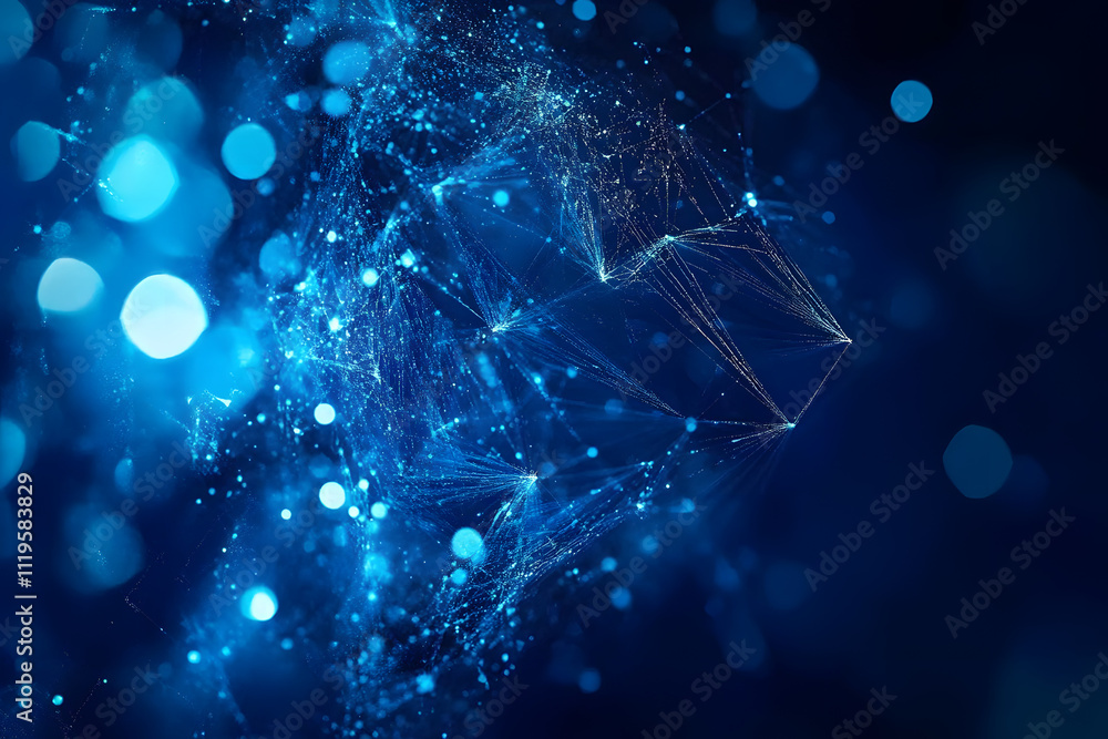 abstract blue background with shiny lines and space for text, vector illustration abstract blue background with shiny lines and space for text, vector illustration