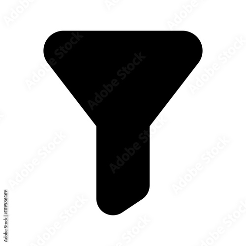 filter glyph icon