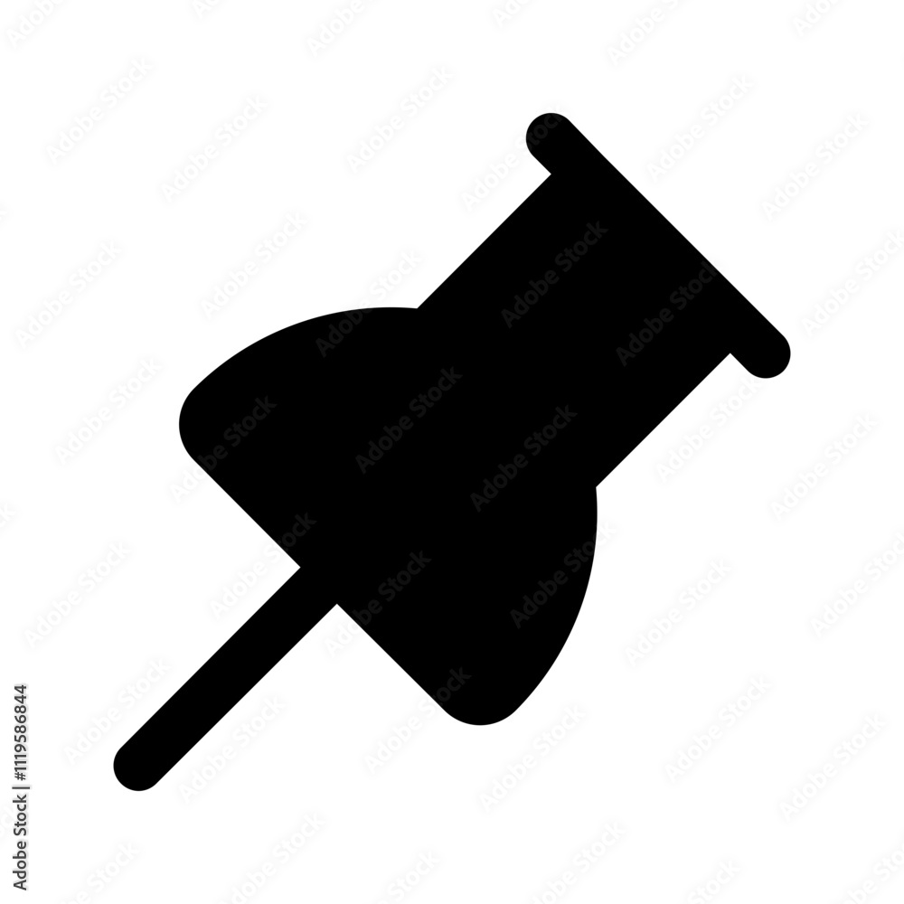 pin glyph icon pin glyph icon