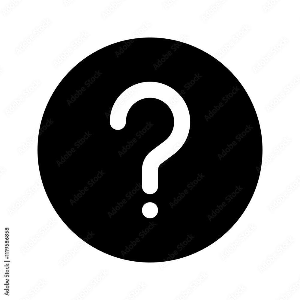question glyph icon question glyph icon