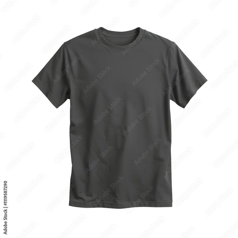 A t-shirt mockup on transparent background A t-shirt mockup on transparent background