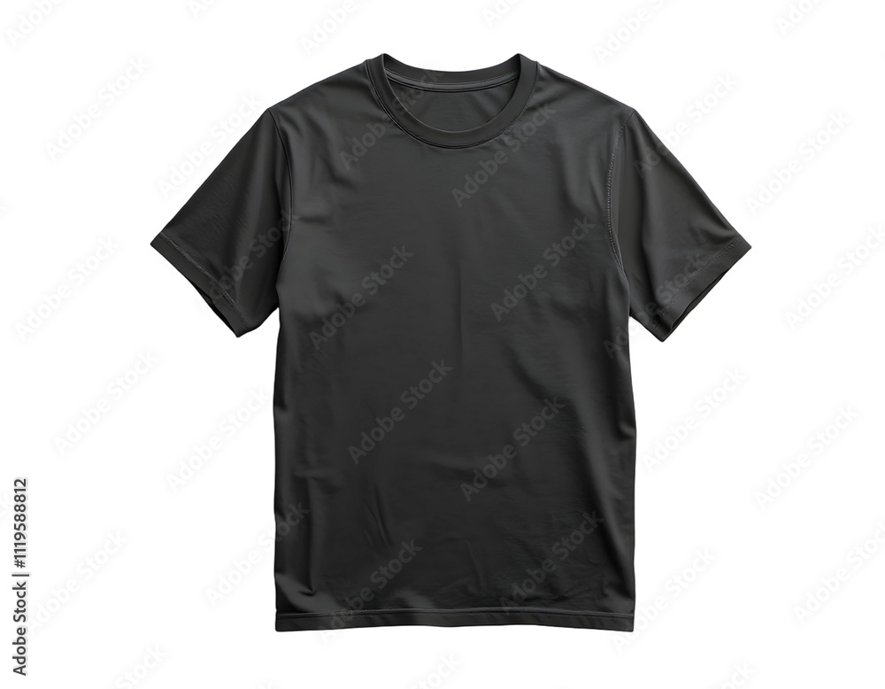 A t-shirt mockup on transparent background A t-shirt mockup on transparent background