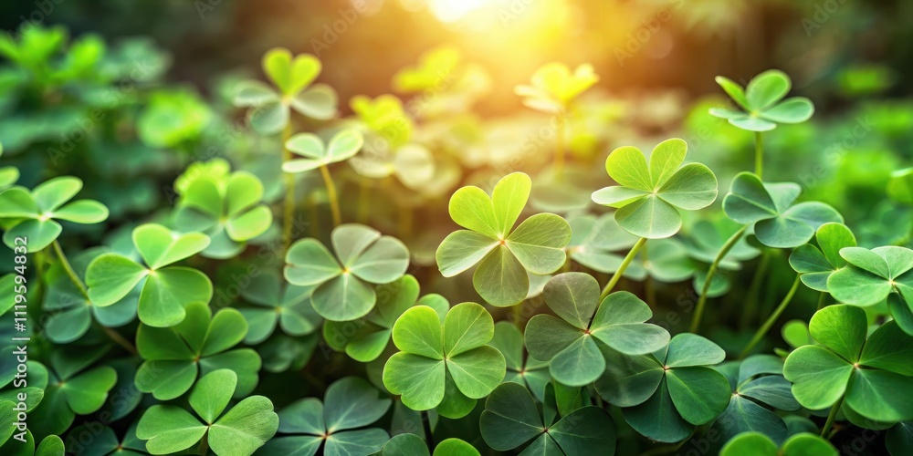 Cluster of shamrock plants in a garden setting, shamrock, cluster, green, plants, garden, clover, lucky, St. Patrick's Day Cluster of shamrock plants in a garden setting, shamrock, cluster, green, plants, garden, clover, lucky, St. Patrick's Day