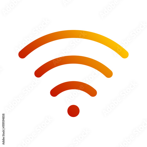 wifi gradient icon