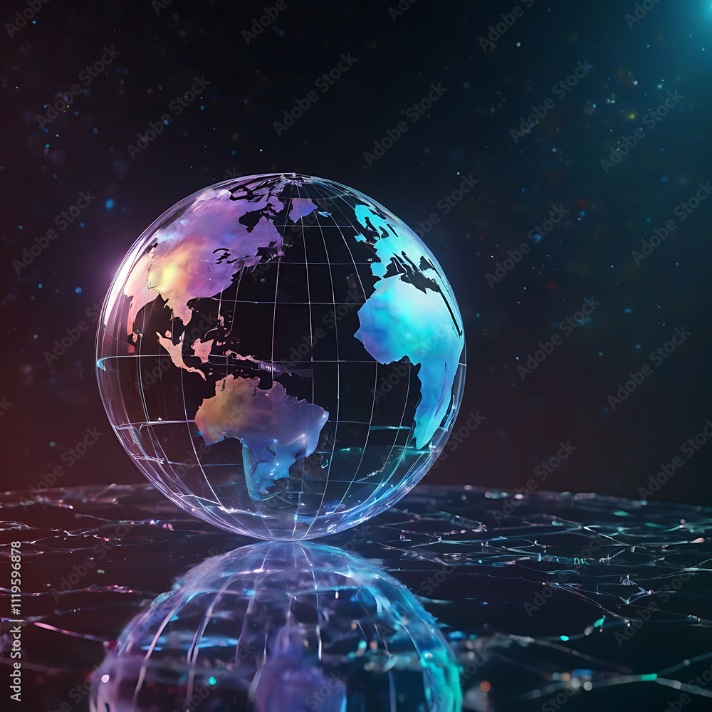 Fototapeta premium earth globe