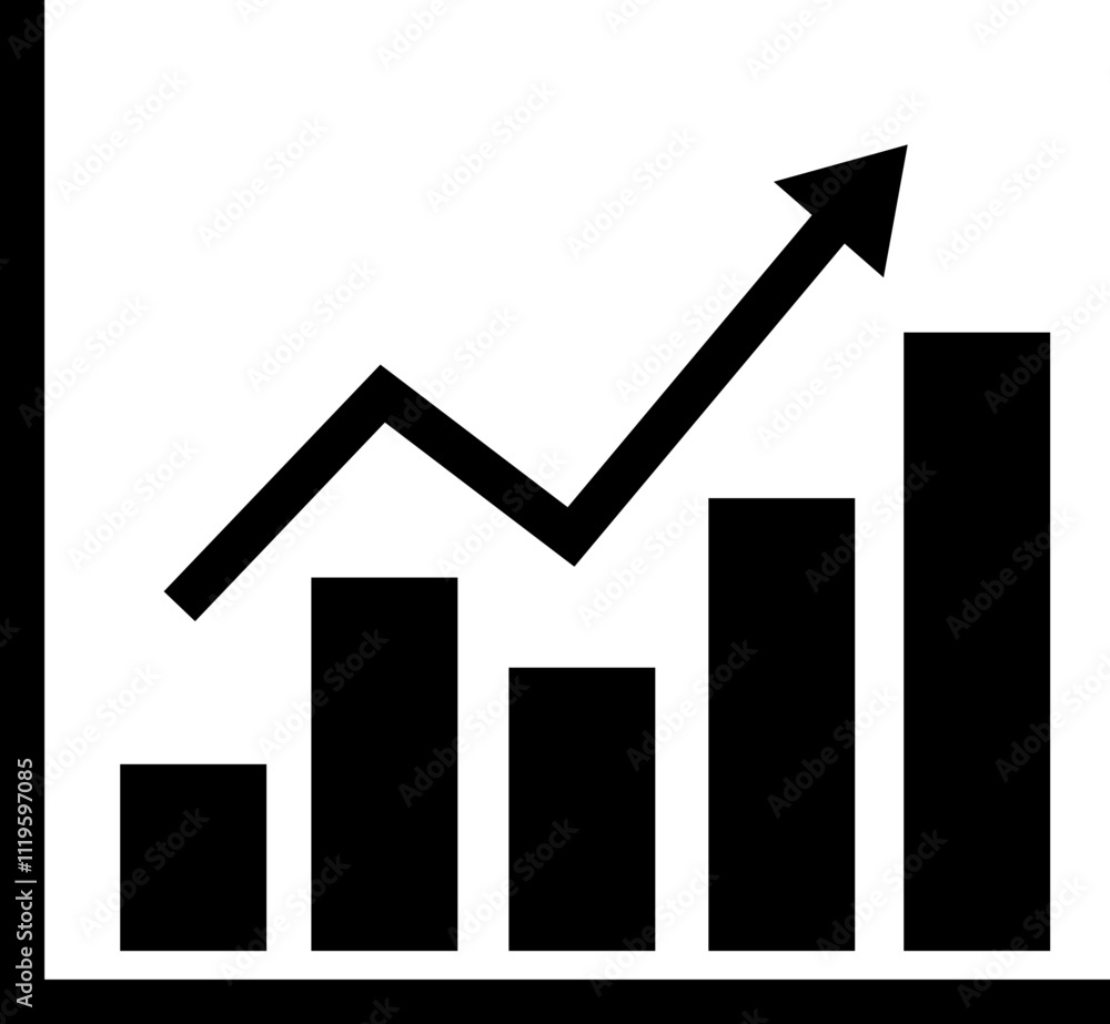 Increase and Decrease Line icon. Editable Stroke, Contains such as Arrow, Chart, Diagram, Finance, Direction, Graph, Growth, Interest Rate, Investment, Performance, Stock Market, Data vector. Increase and Decrease Line icon. Editable Stroke, Contains such as Arrow, Chart, Diagram, Finance, Direction, Graph, Growth, Interest Rate, Investment, Performance, Stock Market, Data vector.