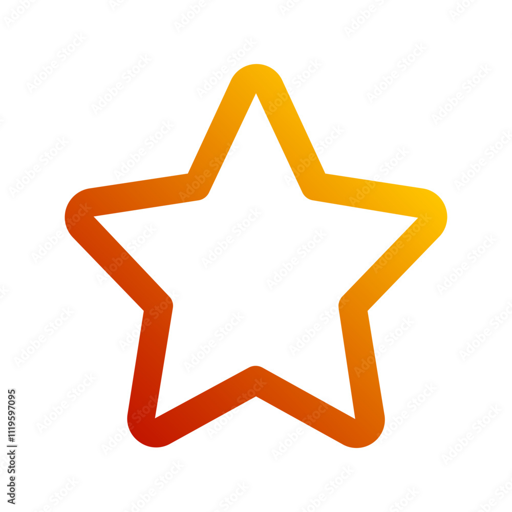 star gradient icon star gradient icon