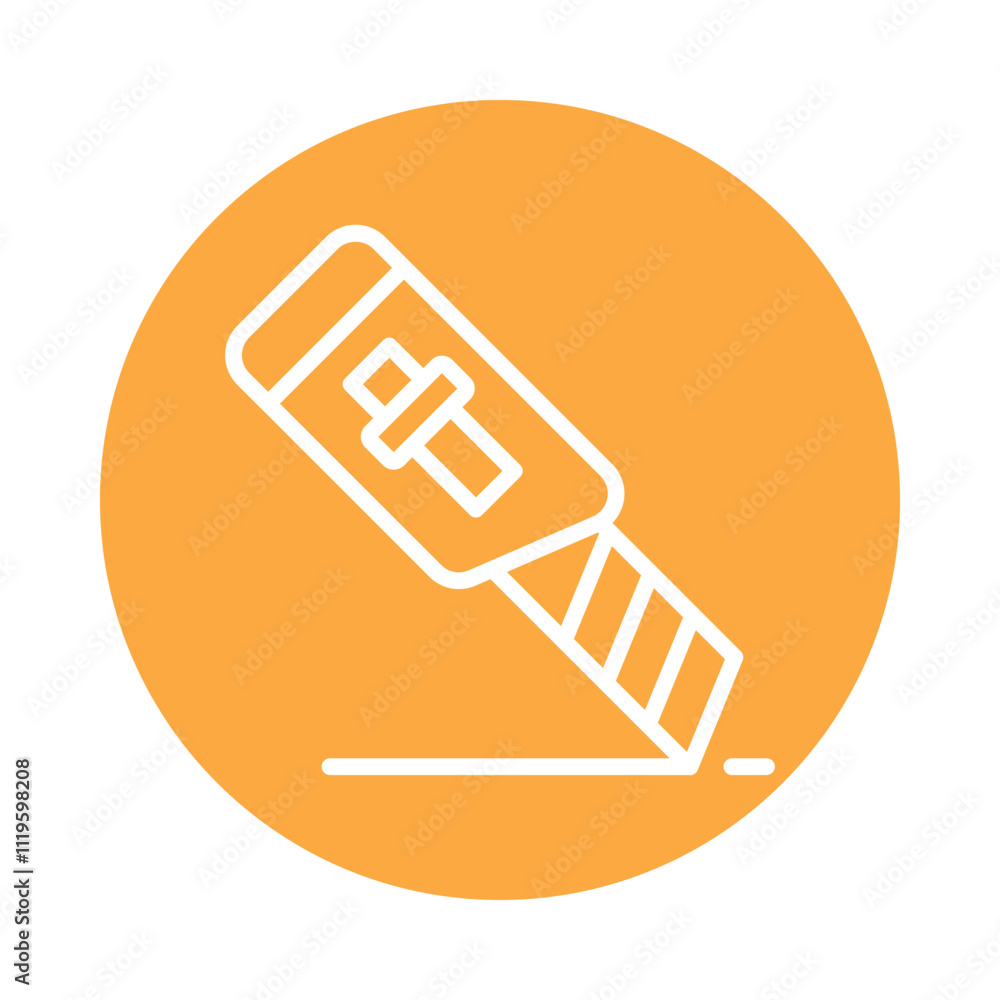 Cutter Vector Gylph circle Outline Icon. Eps 10 File Cutter Vector Gylph circle Outline Icon. Eps 10 File