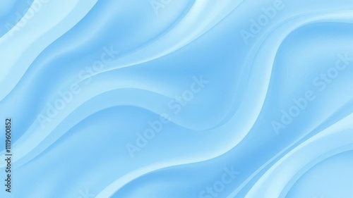 Soft light blue blurred digital design with smooth gradients and delicate swirls, pattern, modern, abstract