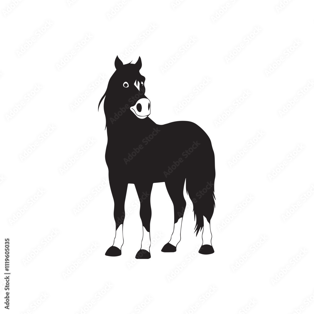 Horse tail Stock Vector Images, horse vector illustration, Horse tail Stock Vector Images, horse vector illustration,