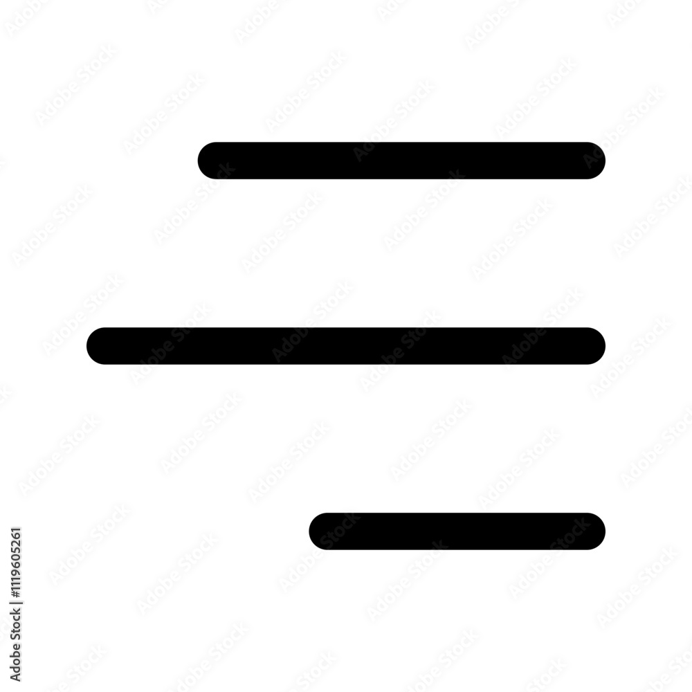 menu line icon menu line icon