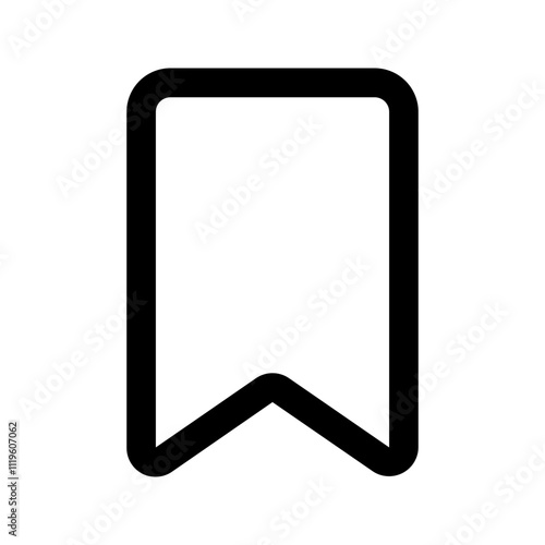 bookmark line icon