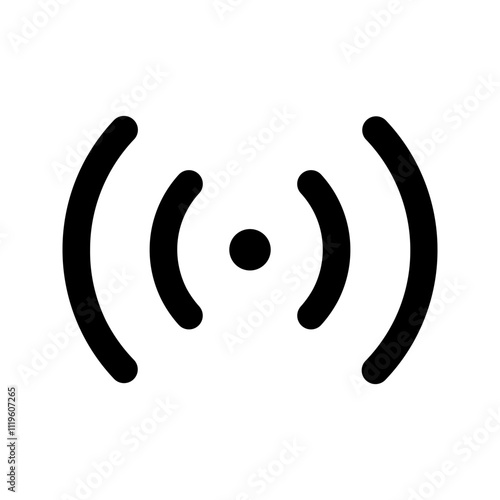 hotspot line icon