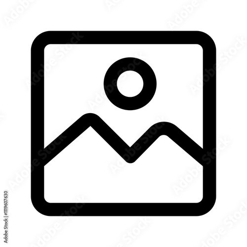 Free Download picture line icon - GFXLoad