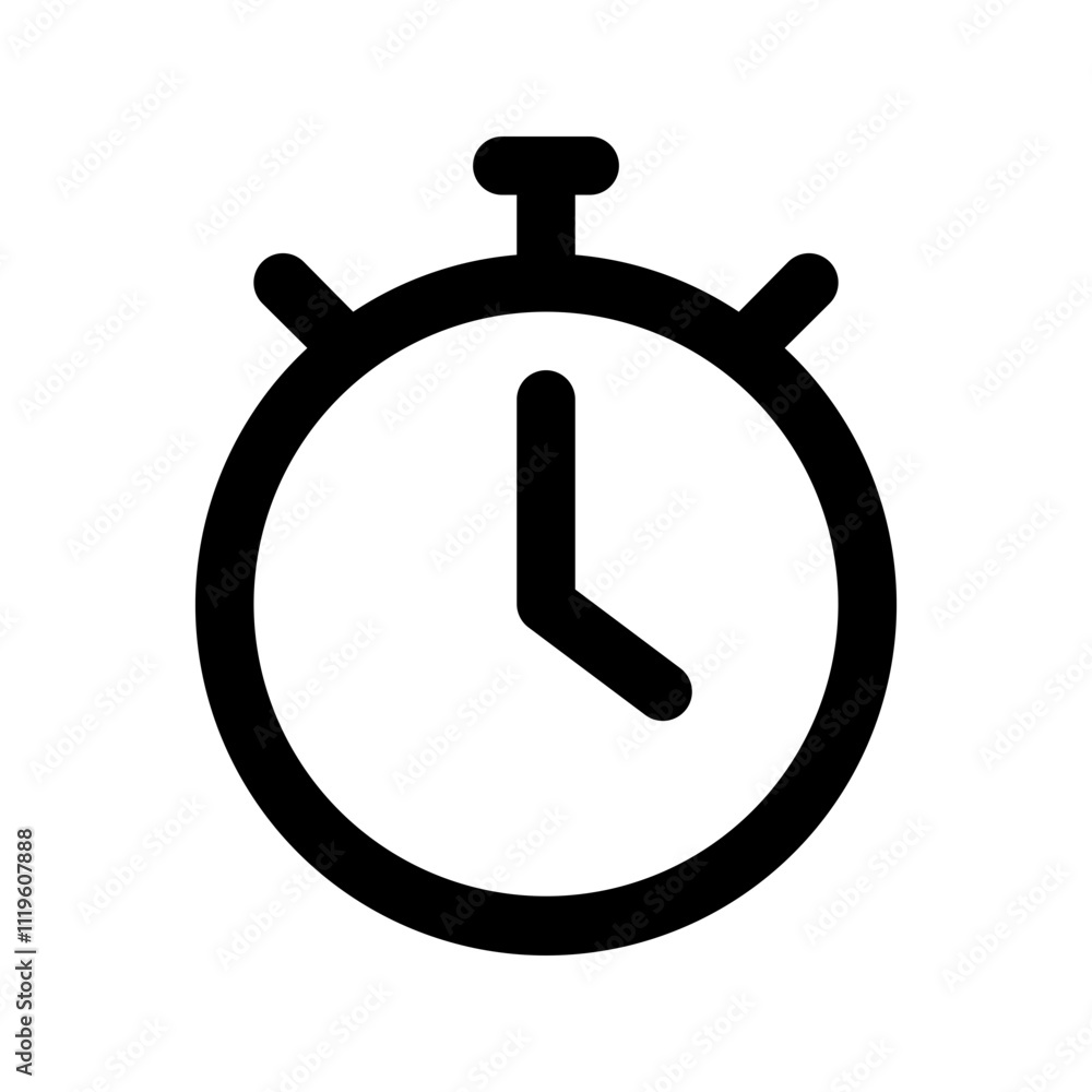 stopwatch line icon stopwatch line icon