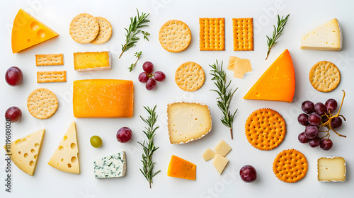 Sophisticated Cheese Spread with Appetizer Garnishes