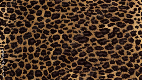 leopard, real hairy print, jaguar spots, fur, pattern, stylish design photo