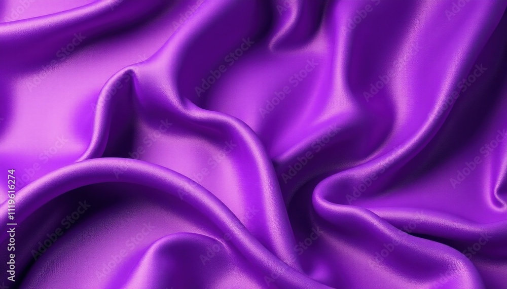 Fototapeta premium Smooth elegant silky fabric cloth purple abstract background wallpaper HD