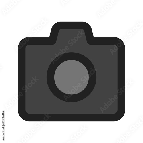 camera line color icon