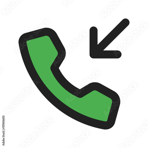 incoming call line color icon