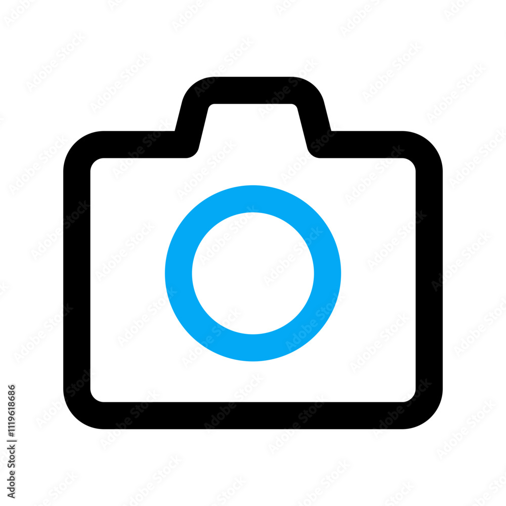 camera line color icon