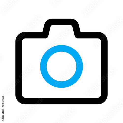 camera line color icon