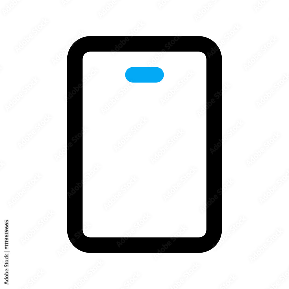 smartphone line color icon smartphone line color icon