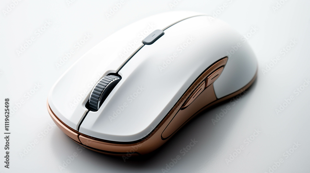 Computer gaming mouse isolated on white Computer gaming mouse isolated on white