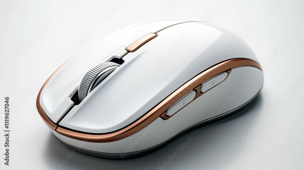 Computer gaming mouse isolated on white Computer gaming mouse isolated on white