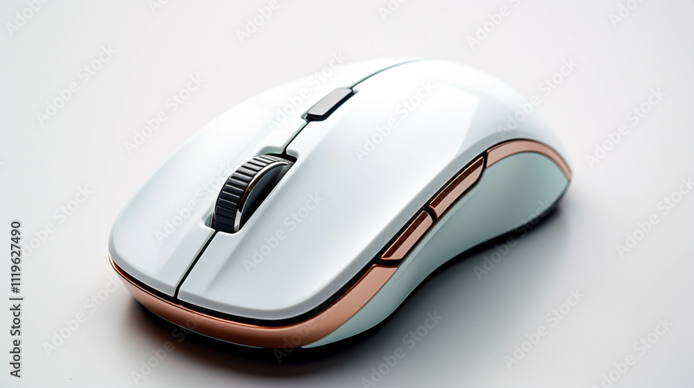 Computer gaming mouse isolated on white Computer gaming mouse isolated on white