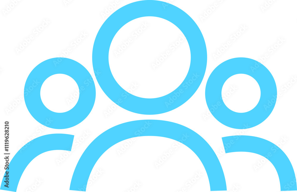 People line icon. Team user icon. Community icon User profile symbol. Group of people or group of users collection isolated on transparent background. Persons symbol stock vector blue. People line icon. Team user icon. Community icon User profile symbol. Group of people or group of users collection isolated on transparent background. Persons symbol stock vector blue.