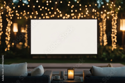 Festive lights adorn a textured wall for a cozy atmosphere during a celebration