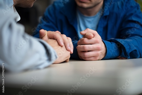 Close-Up of Business Handshake During Professional Meeting