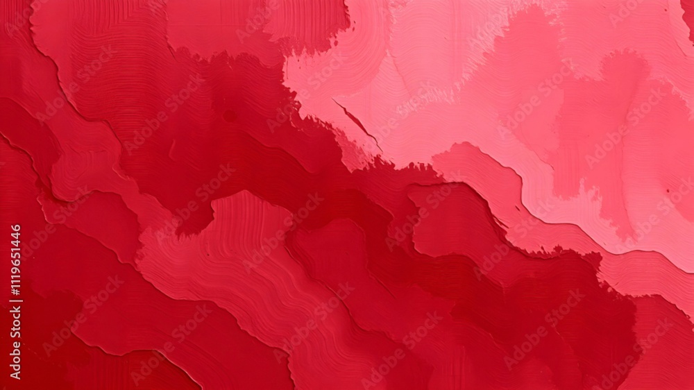 Obraz premium Red tones oil paint textures. Background of abstract brush strokes