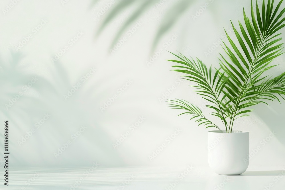 Modern platform by the calm ocean with tropical greenery in a serene setting Modern platform by the calm ocean with tropical greenery in a serene setting