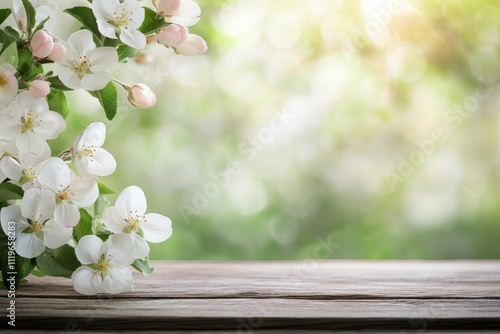 Blooming flowers enhance natural beauty during springtime outdoors in soft light