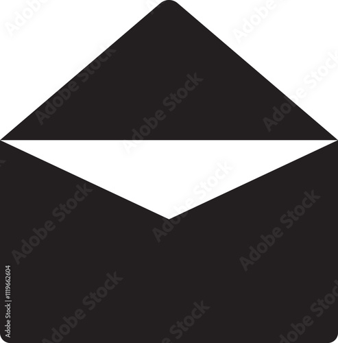 Free Download Email envelope icon with marker new message isolated on transparent background. Render email notification heart missed with letters, check mark, paper plane and magnifying glass. - GFXLoad