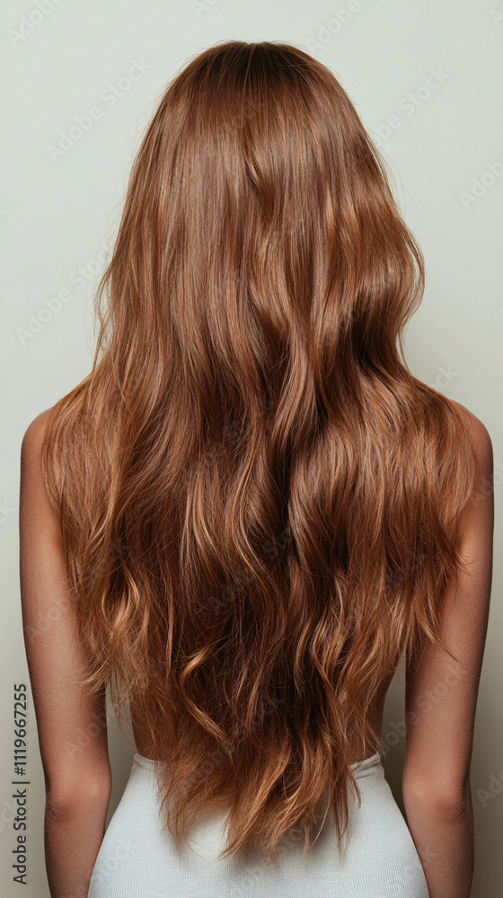 Fototapeta premium Comparison of hair condition before and after washing: rough and tangled hair before washing. and smooth and shiny hair after washing 