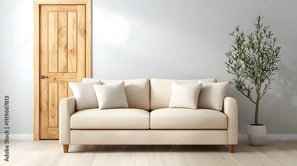 With its clean lines and neutral color palette, the minimalist living room exudes a sense of peace and elegance With its clean lines and neutral color palette, the minimalist living room exudes a sense of peace and elegance