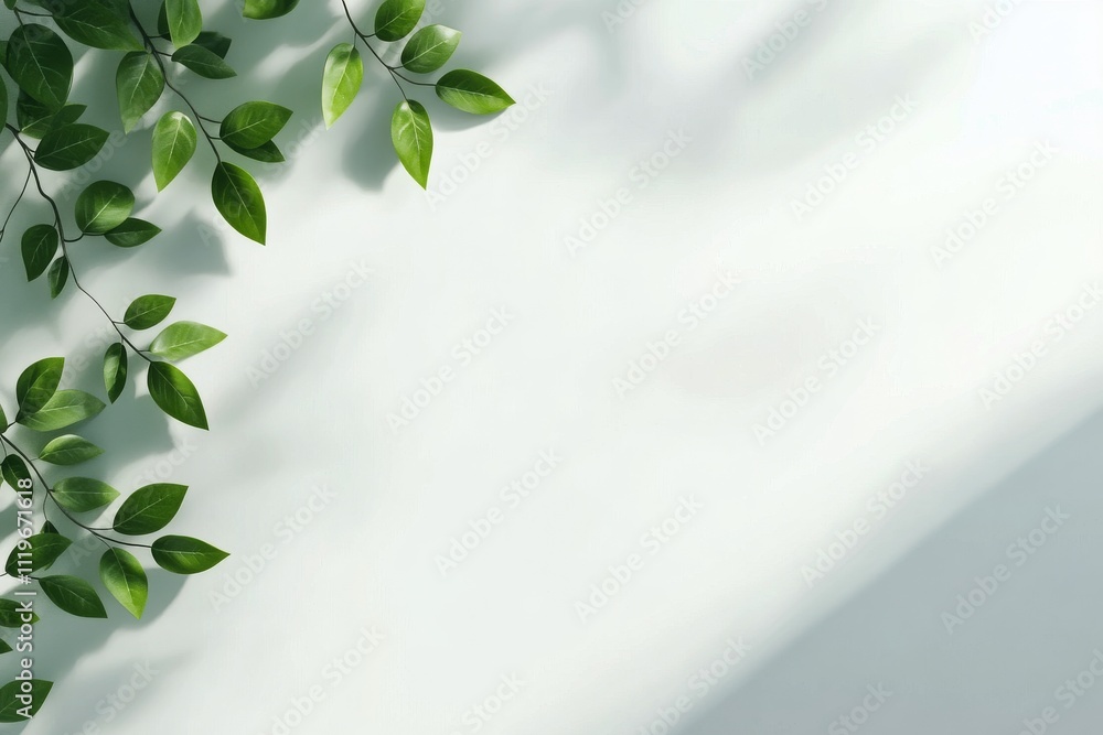 Pair of beige shoes placed on a light floor with green leaves in a peaceful indoor setting Pair of beige shoes placed on a light floor with green leaves in a peaceful indoor setting