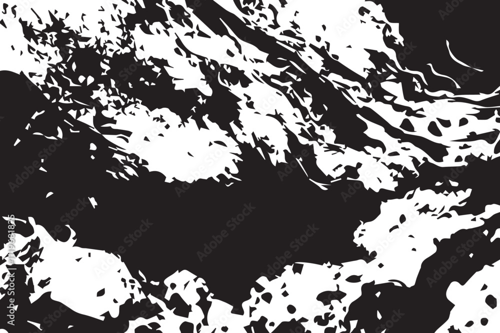Obraz premium Distressed uneven grunge background. Monochrome Grunge Pattern. Abstract background. Image includes a effect the black and white tones.