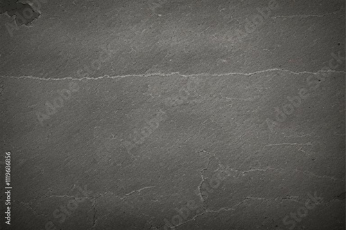 Gray cement wall in retro concept. Old concrete background for wallpaper or graphic design. Blank plaster texture in vintage style