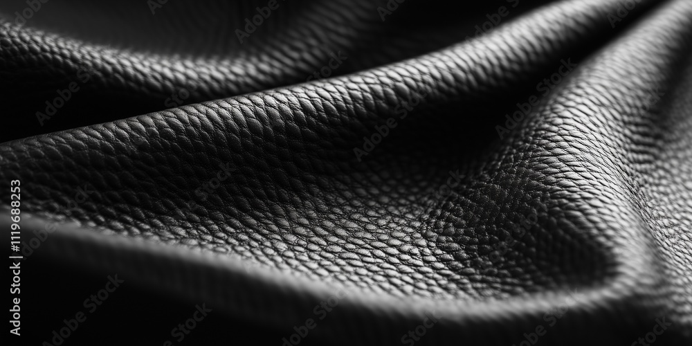 custom made wallpaper toronto digitalBlack textured leather close-up with light and shadow