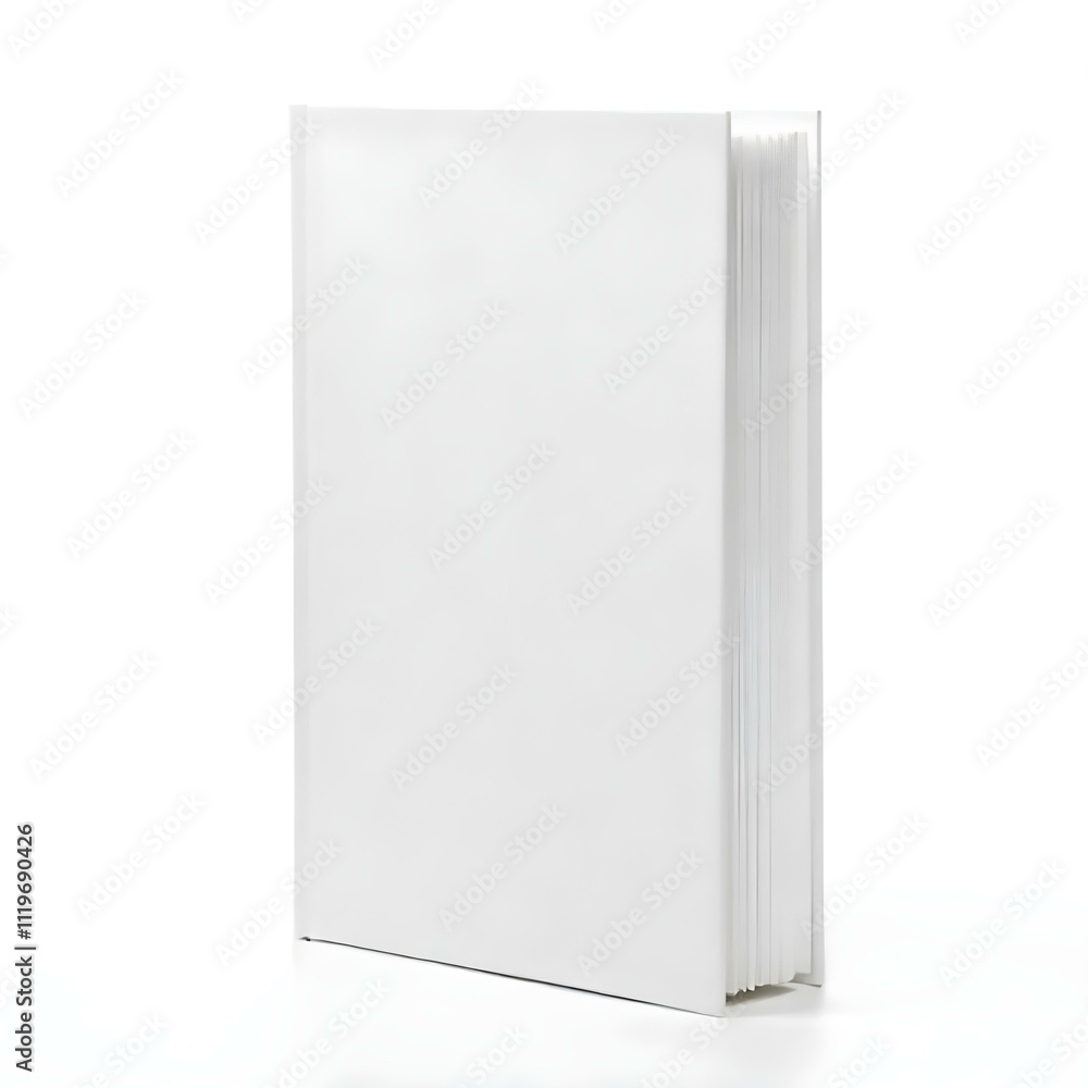 Blank book cover mockup layout design with shadows for branding Blank book cover mockup layout design with shadows for branding