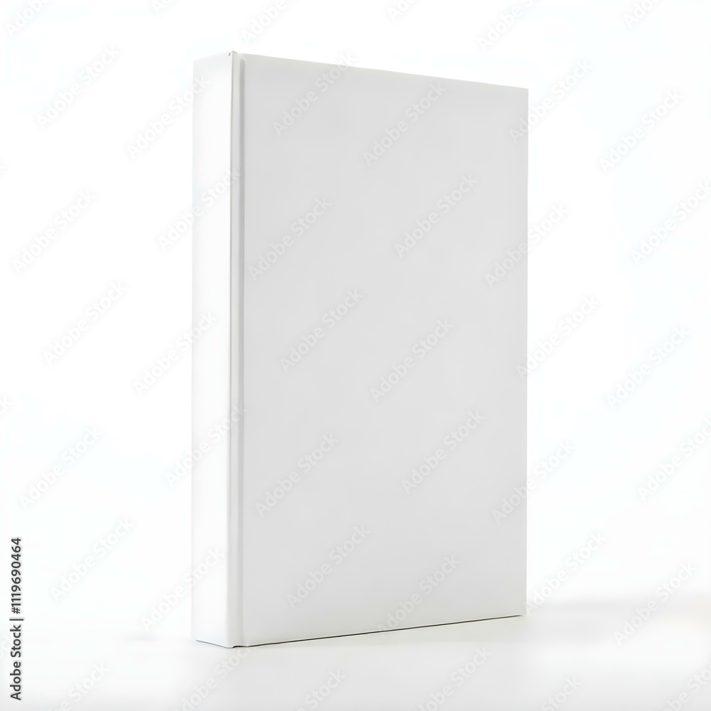 Blank book cover mockup layout design with shadows for branding Blank book cover mockup layout design with shadows for branding