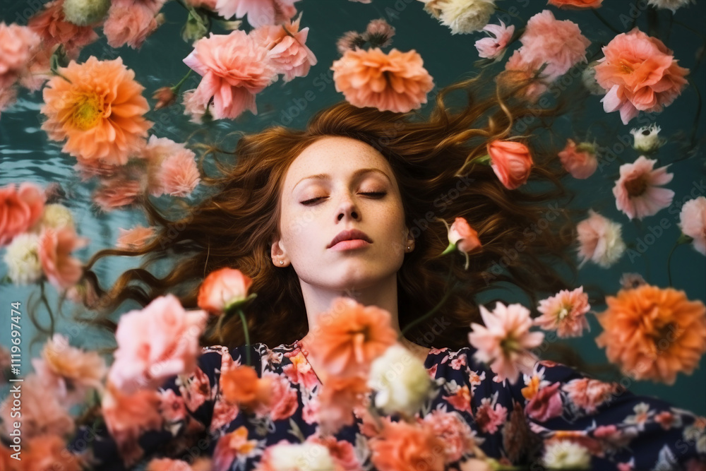 Conceptual Generative AI photo collage of people surrounded by spring vibe sunny day weather nature Conceptual Generative AI photo collage of people surrounded by spring vibe sunny day weather nature